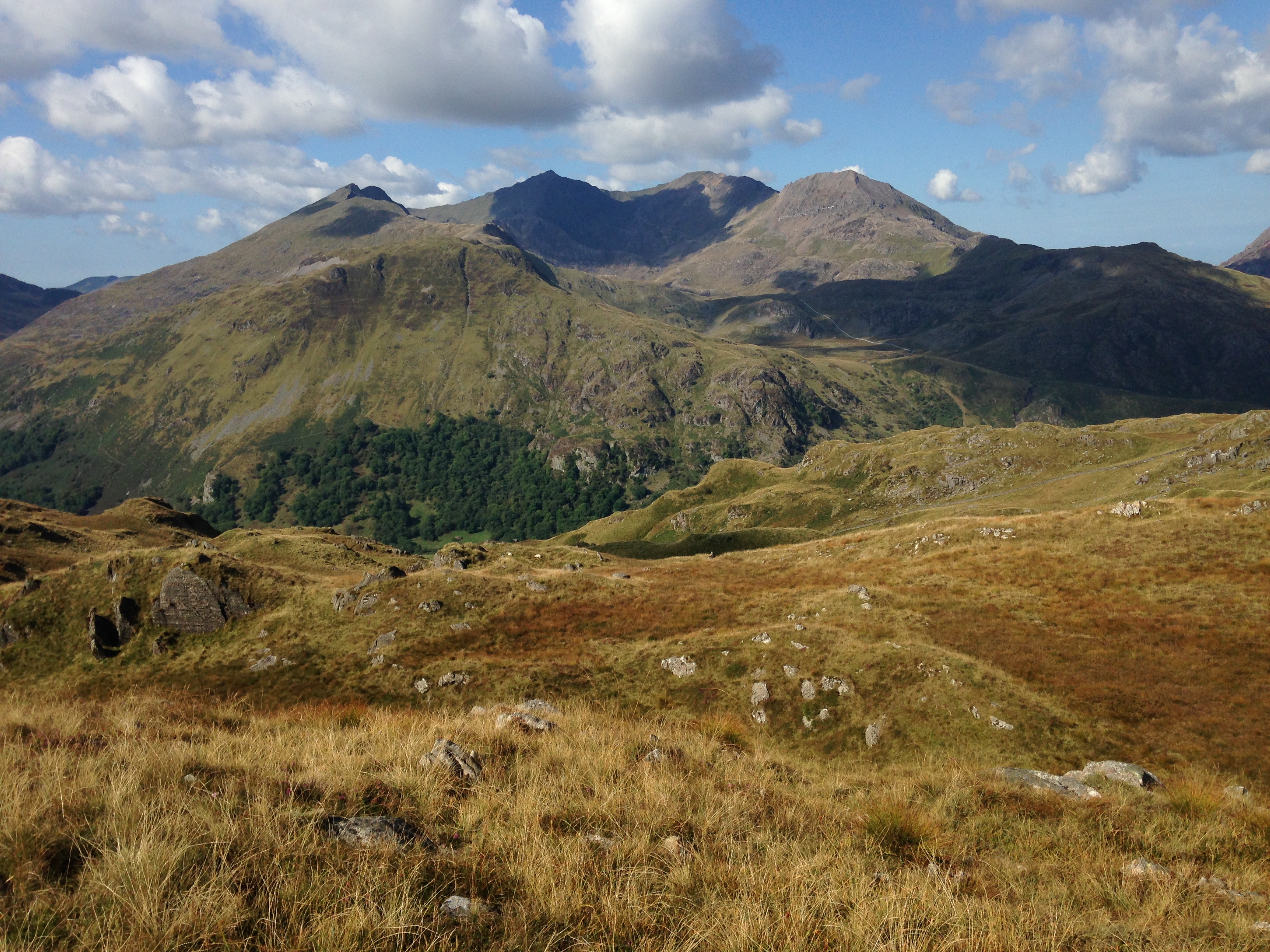 Looking across to Snowdon, after 80 km on the Paddy Buckley Round